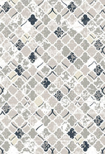 Quatro 5' x 8' Area Rug - Black and Grey