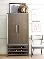 Rachael Ray Highline Bar Cabinet - Greige