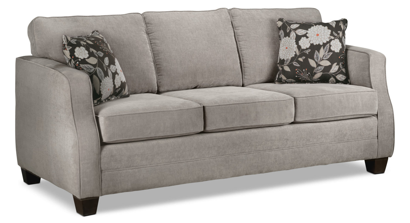 Agnes Sofa and Chair Set - Taupe