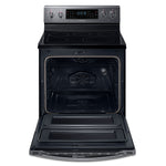 Samsung Black Stainless Steel Freestanding Electric Convection Range (5.9 Cu. Ft.) - NE59J7850WG/AC
