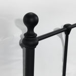 Sanford 3-Piece Queen Bed - Matte Black