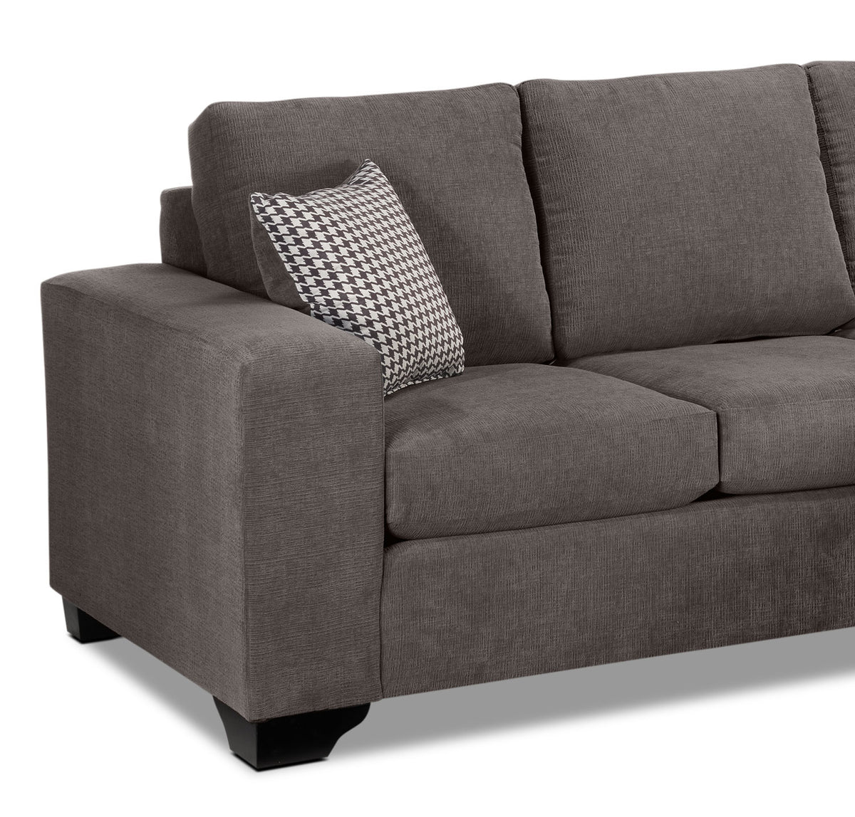 Fava Chaise Sofa Grey Leon's