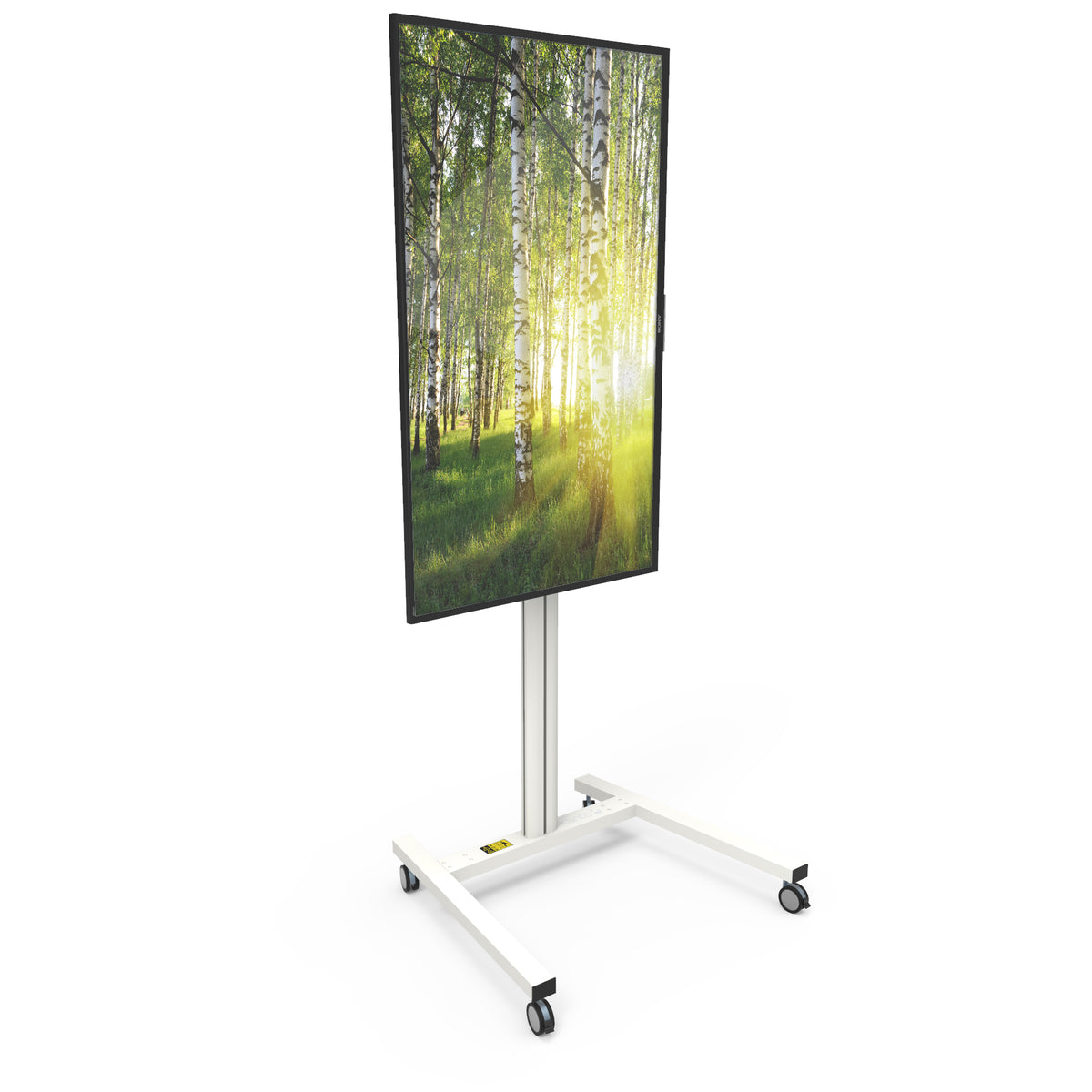 Rolling Mobile TV Floor Stand for 37" to 65" TVs - MKH65W