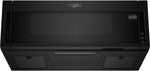 Whirlpool Black Over-the-Range Microwave and Hood Combination (1.1 Cu. Ft.) - YWML55011HB