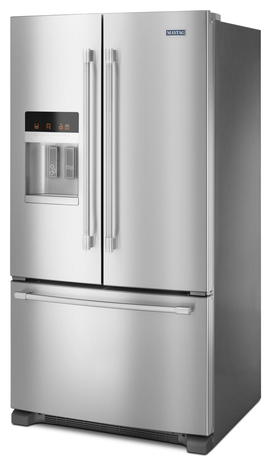 Maytag 35.6" 25 Cu. Ft. Stainless Steel French Door Refrigerator - MFI2570FEZ