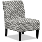Santos Accent Chair - Grey Lattice