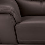 Braylon Leather Chair - Dark Chocolate