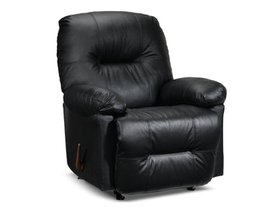 Hunter Leather Rocker Recliner - Black