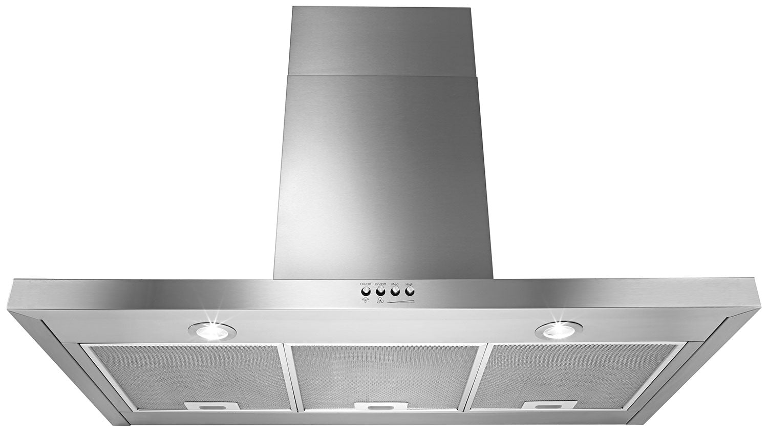 Whirlpool Stainless Steel 30" 400 CFM Wall-Mount Range Hood - WVW57UC0FS