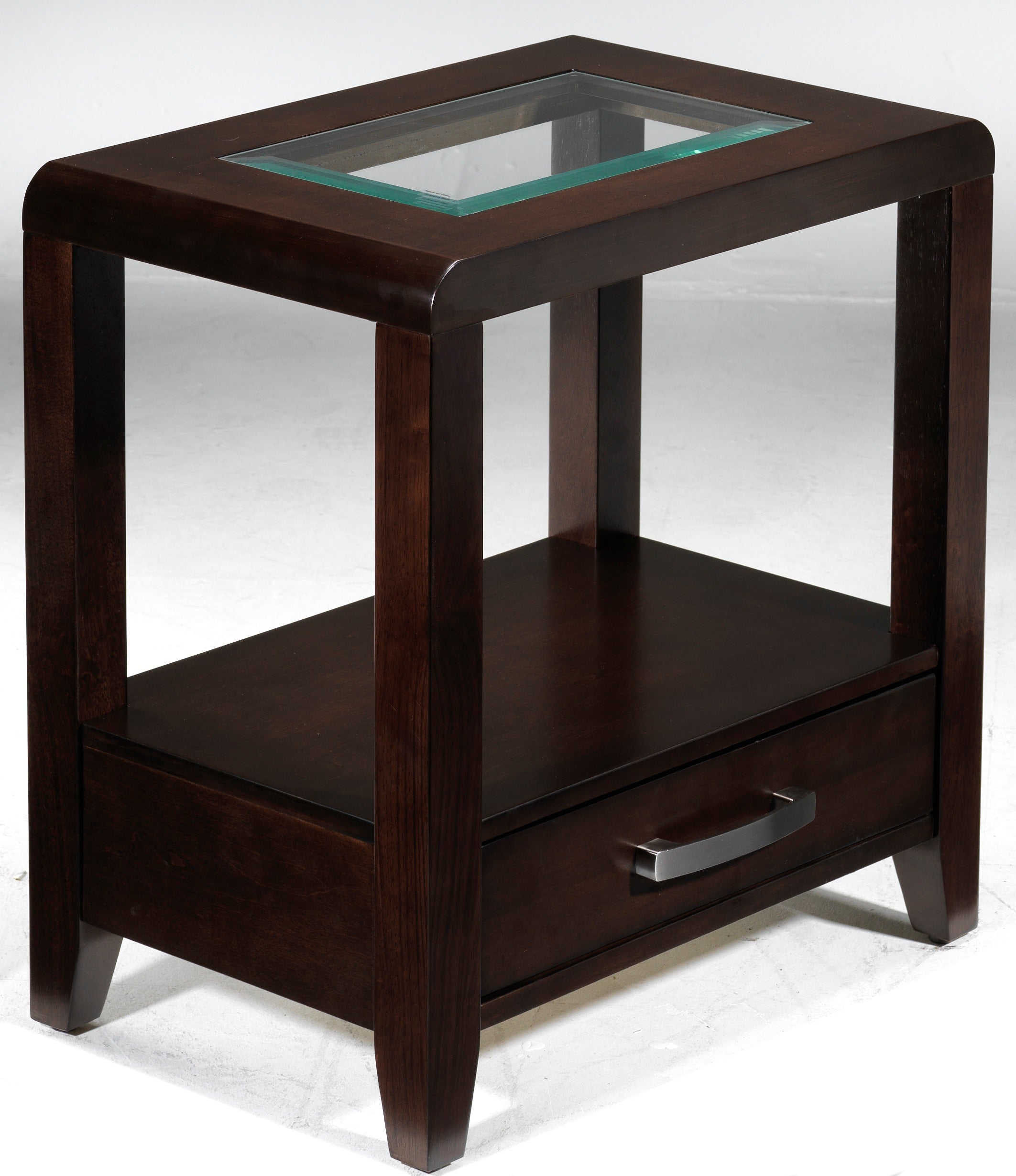 Felicia 24" End Table - Espresso