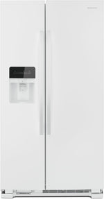 Amana 33" 21.4 Cu. Ft. White Side-by-Side Refrigerator - ASI2175GRW