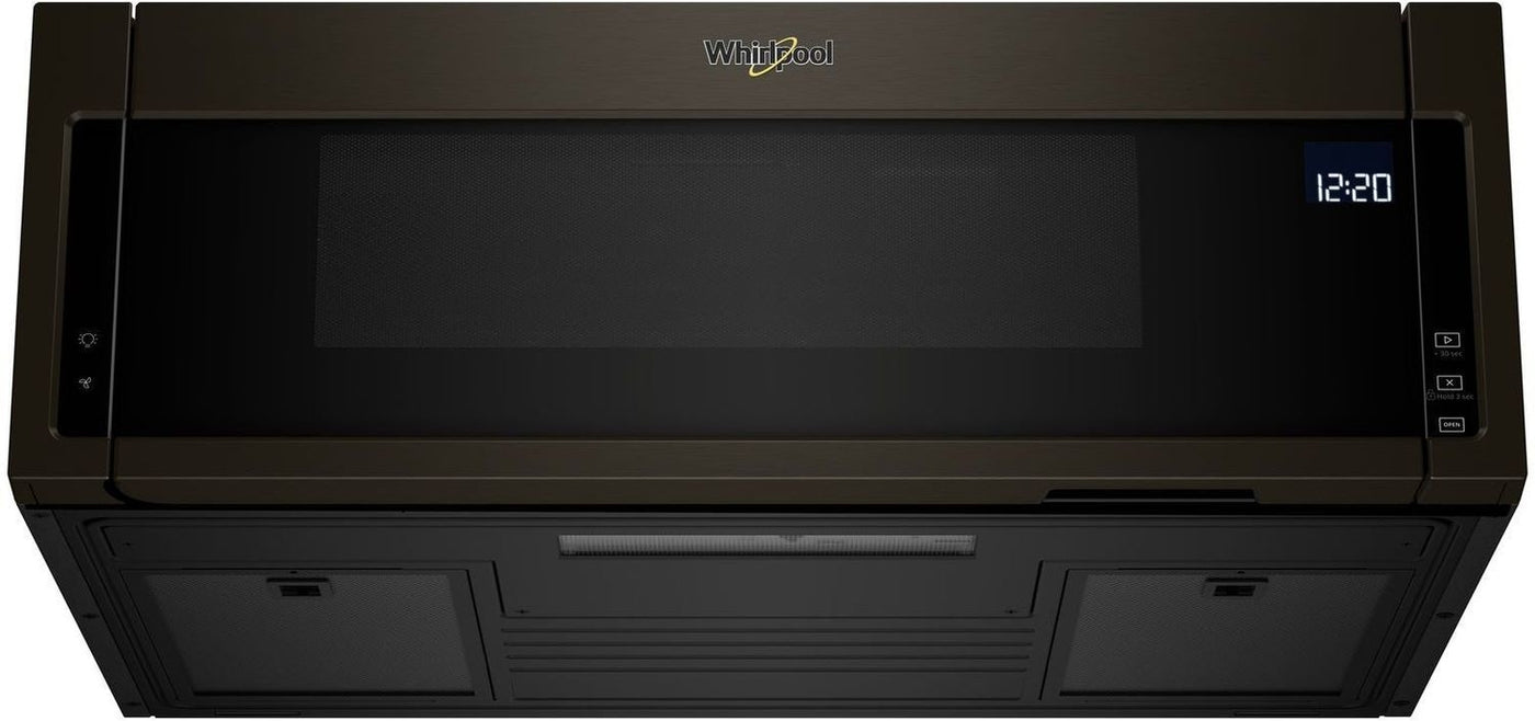 Whirlpool Black Stainless Steel Over-the-Range Microwave/Hood Combination (1.1 Cu. Ft.) YWML75011HV
