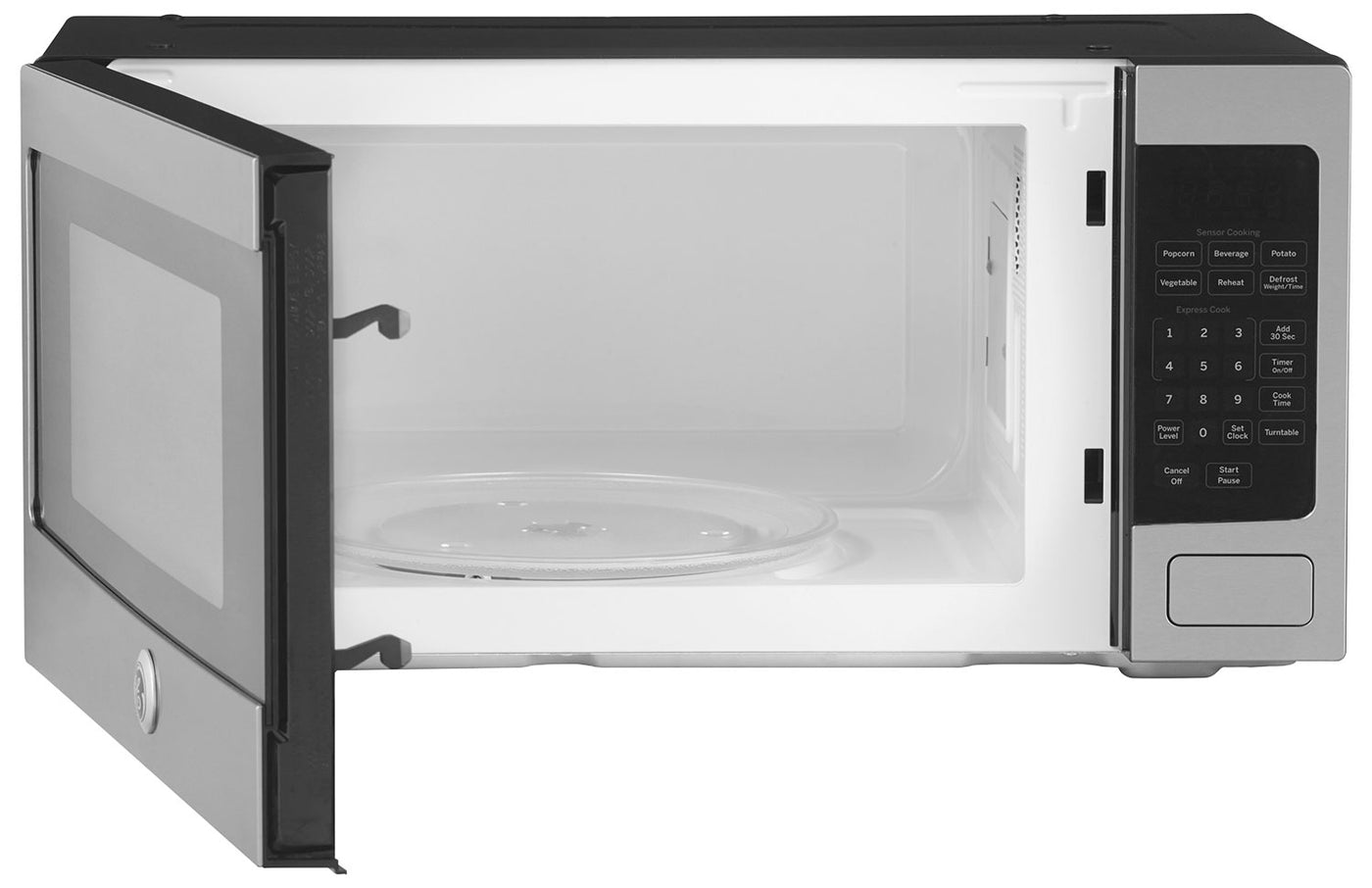 GE Profile Stainless Steel Spacemaker Countertop Microwave (1.1 Cu. Ft.) - PEM10SFC