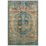 Escalon W4449HL Distressed Medallion Area Rug (7'10"X10'10")