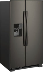 Whirlpool 33.13" 21 Cu. Ft. Black Stainless Steel Side-by-Side Refrigerator - WRS321SDHV