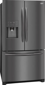 Frigidaire Gallery Black Stainless Steel French Door Refrigerator  (21.7 Cu. Ft.) - FGHD2368TD