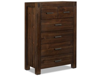 Birmingham 6 Drawer Chest - Dark Oak