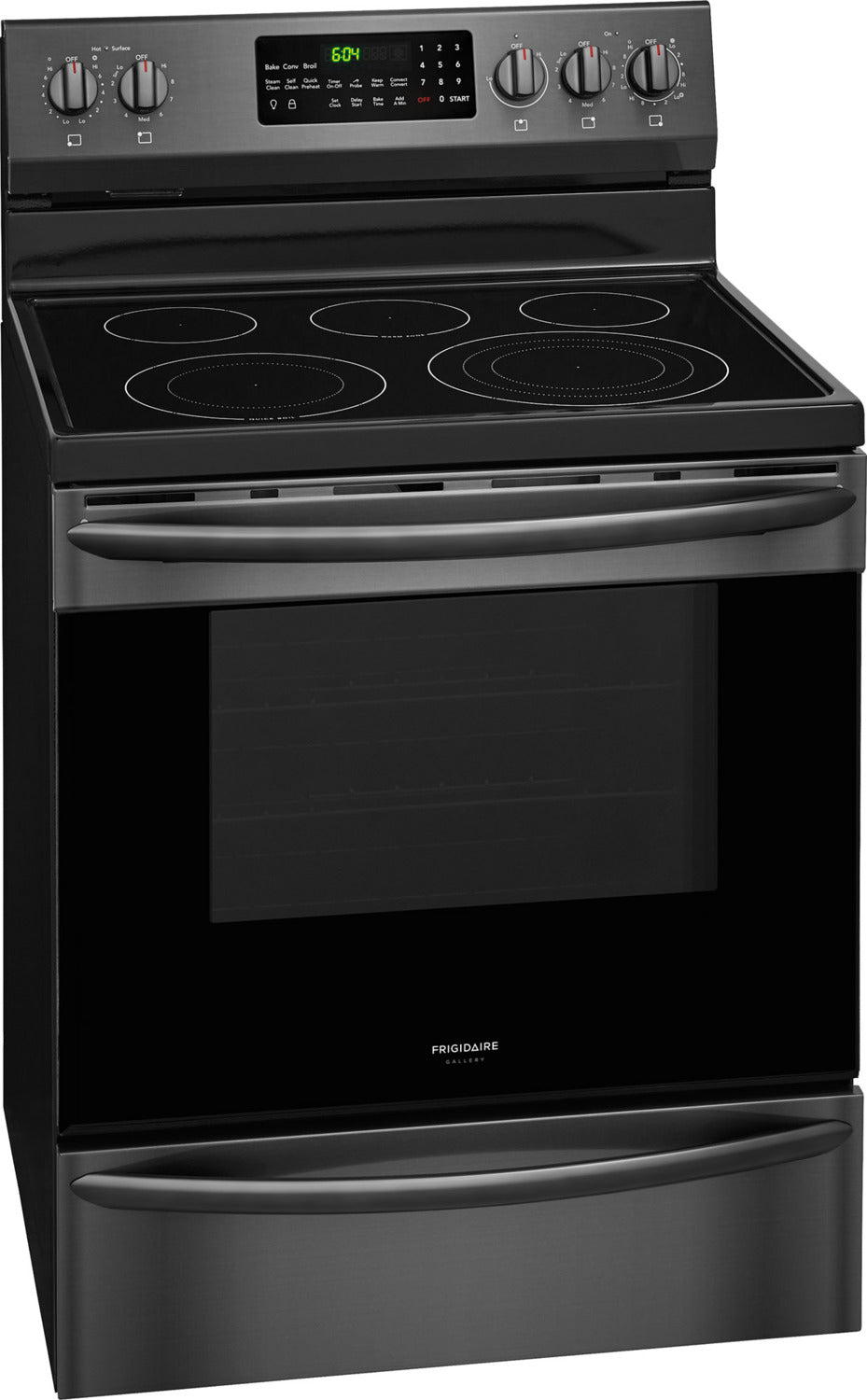 Frigidaire Gallery Black Stainless Steel Freestanding Electric Range (5.7 Cu. Ft.) - CGEF3059TD