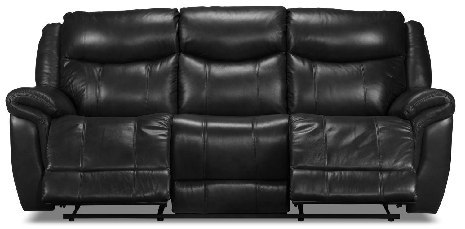 Triste Reclining Sofa - Black
