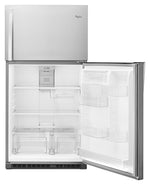 Whirlpool 33" 21.3 Cu. Ft. Stainless Steel Top-Freezer Refrigerator - WRT541SZDM
