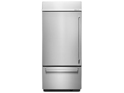 KitchenAid Stainless Steel Bottom-Freezer Refrigerator (20.9 Cu. Ft.) - KBBL306ESS