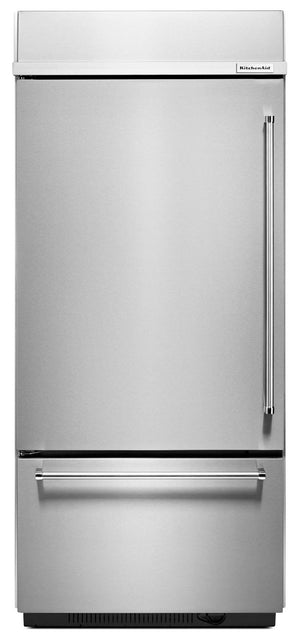 KitchenAid Stainless Steel Bottom-Freezer Refrigerator (20.9 Cu. Ft.) - KBBL306ESS