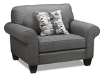 Drake 3 Pc. Living Room Package - Grey