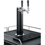 Danby Silver Dual Tap Keg Cooler (5.4 Cu. Ft.) - DKC054A1BSL2DB