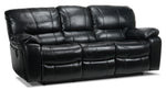 Santorini Power Reclining Sofa - Black