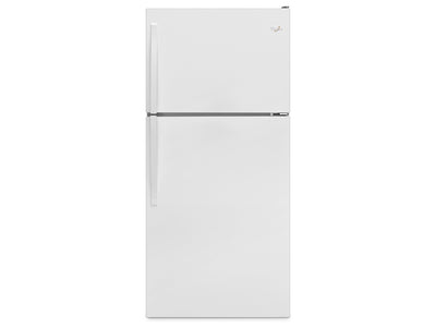 Whirlpool White Top-Freezer Refrigerator (18.2 Cu. Ft.) WRT318FZDW