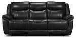 Triste Reclining Sofa - Black