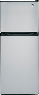GE 24" 11.55 Cu. Ft. Stainless Steel Top-Freezer Refrigerator - GPE12FSKSB