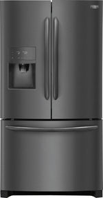 Frigidaire Gallery Black Stainless Steel French Door Refrigerator  (21.7 Cu. Ft.) - FGHD2368TD