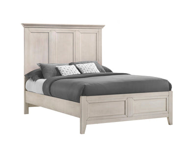 San Mateo 3-Piece Full Panel Bed - Antique White