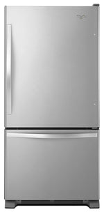 Whirlpool Stainless Steel Bottom-Freezer Refrigerator (22.1 Cu. Ft.) - WRB322DMBM