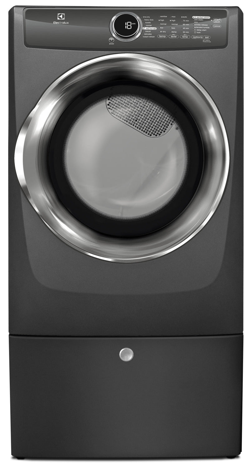 Electrolux Titanium Electric Dryer (8.0 Cu. Ft) - EFMC517STT