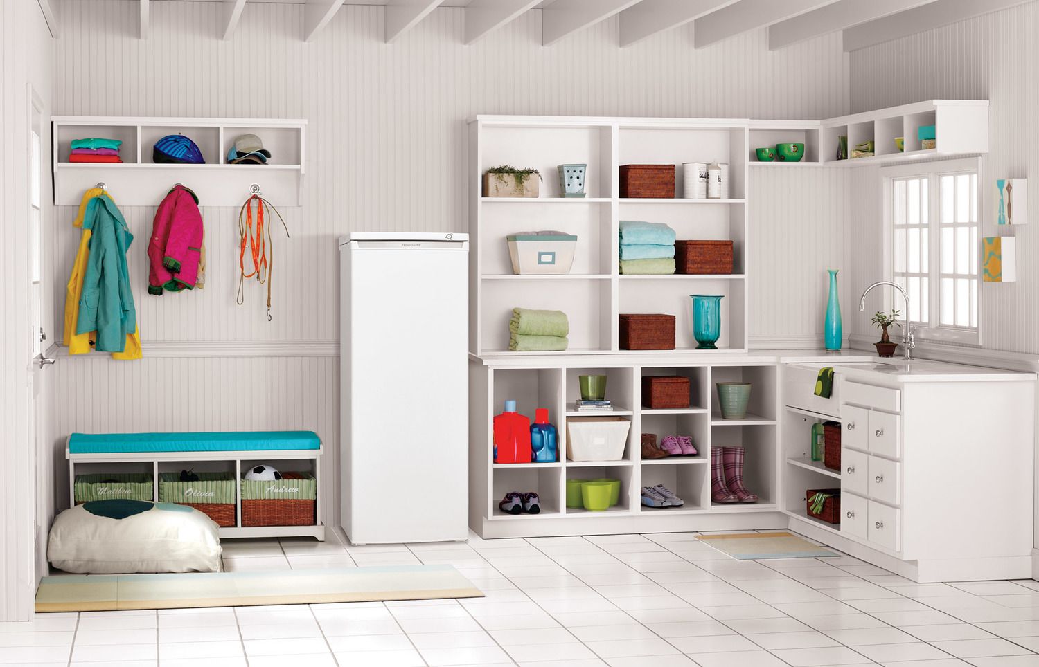 Frigidaire White Upright Freezer (5.8 Cu. Ft.) - FFFU06M1TW