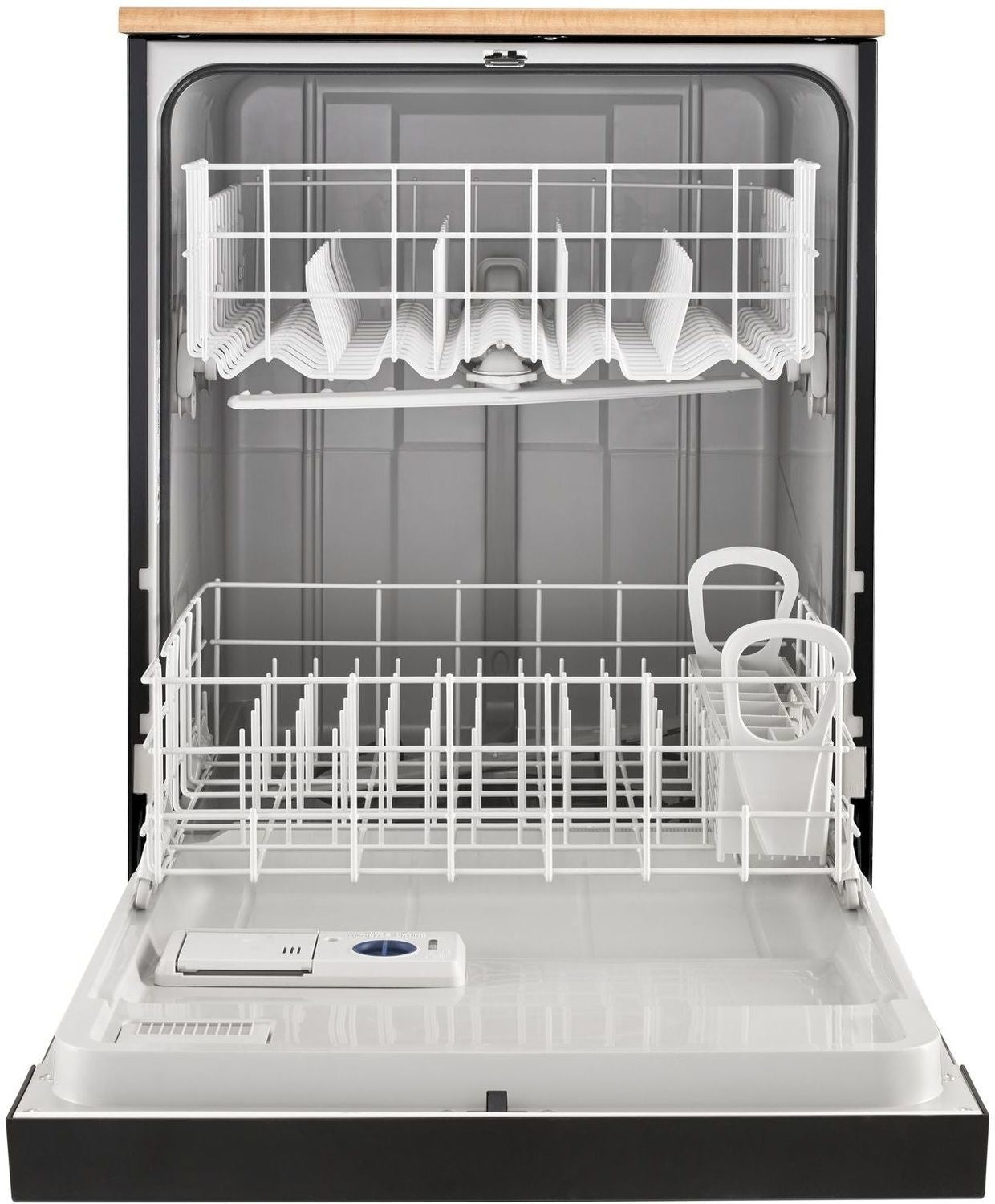 Whirlpool Black Heavy-Duty Portable Dishwasher - WDP370PAHB