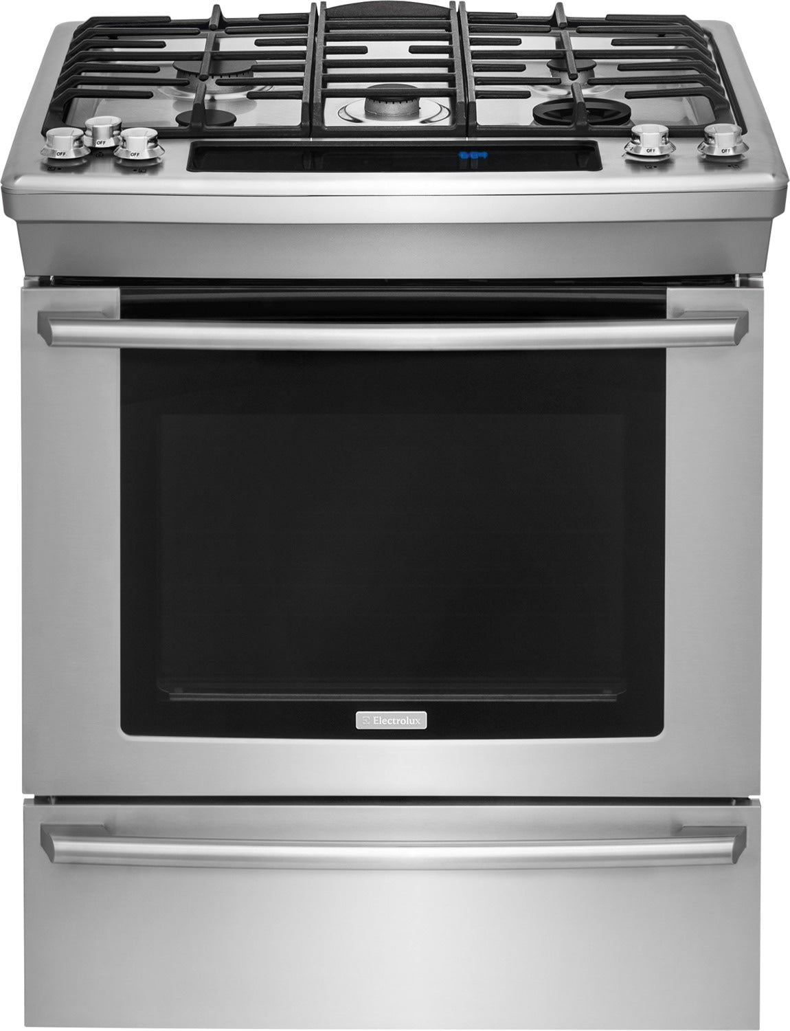 Electrolux Stainless Steel Slide-In Dual Fuel Convection Range (4.6 Cu. Ft.) - EW30DS8CRS