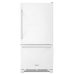 KitchenAid White Bottom-Freezer Refrigerator (18.7 Cu. Ft.) - KRBX109EWH