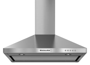 KitchenAid Stainless Steel 36" 400 CFM Range Hood - KVWB406DSS