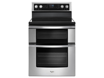 Whirlpool Stainless Steel Electric Double Range (6.7 Cu. Ft.) - YWGE745C0FS