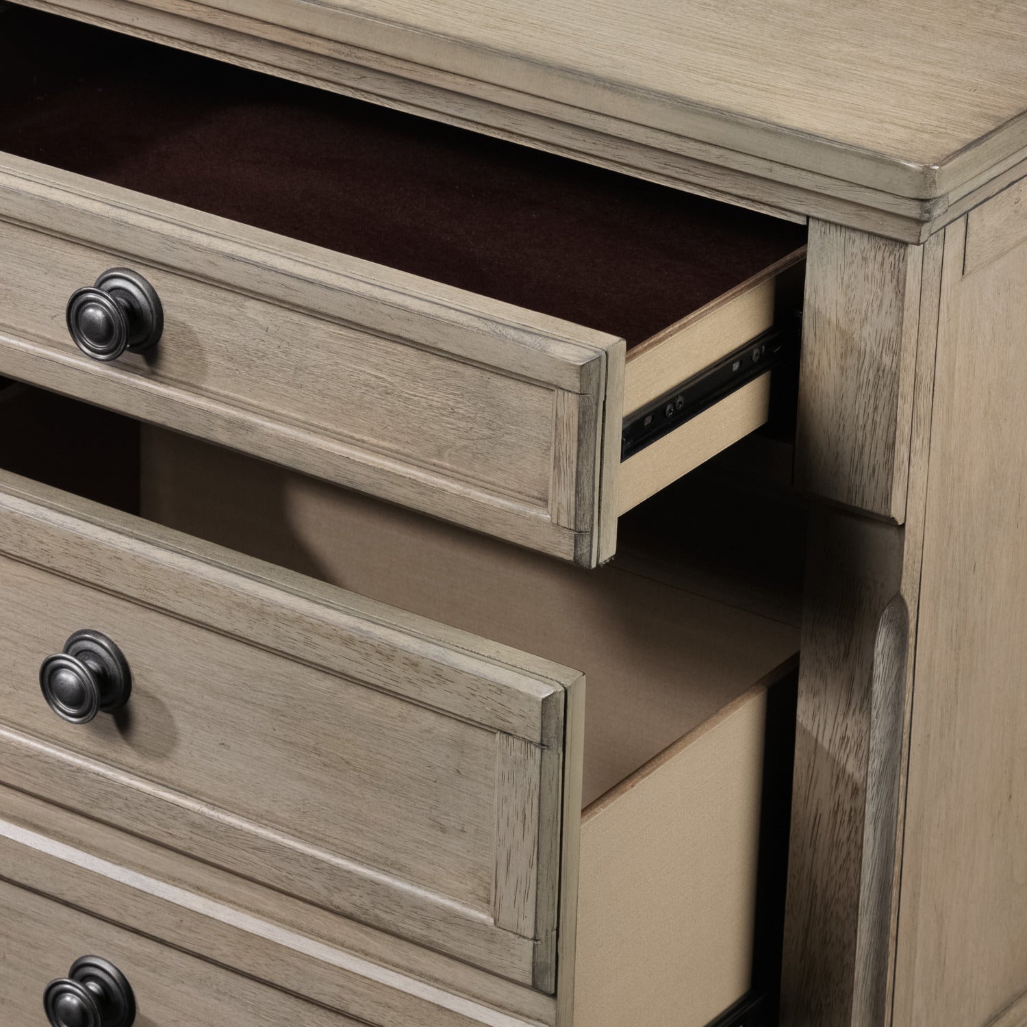 Windchester 6-Piece Queen Storage Bedroom Package - Grey