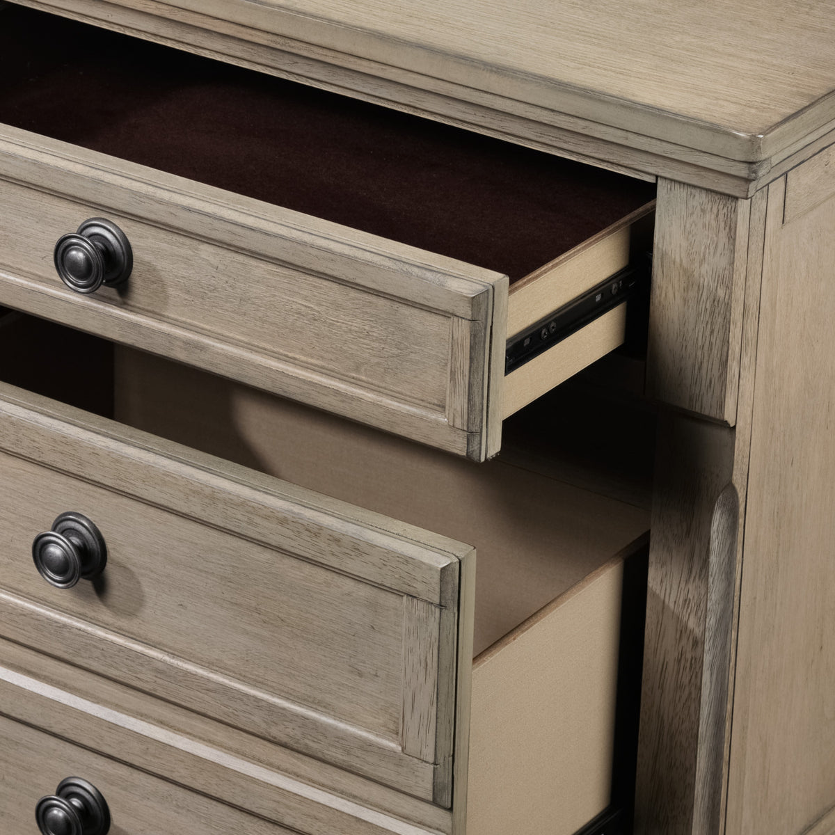 Windchester Night Table Grey Leon's