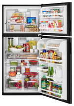 Maytag 33" 21 Cu. Ft. Black Top-Freezer Refrigerator - MRT311FFFE