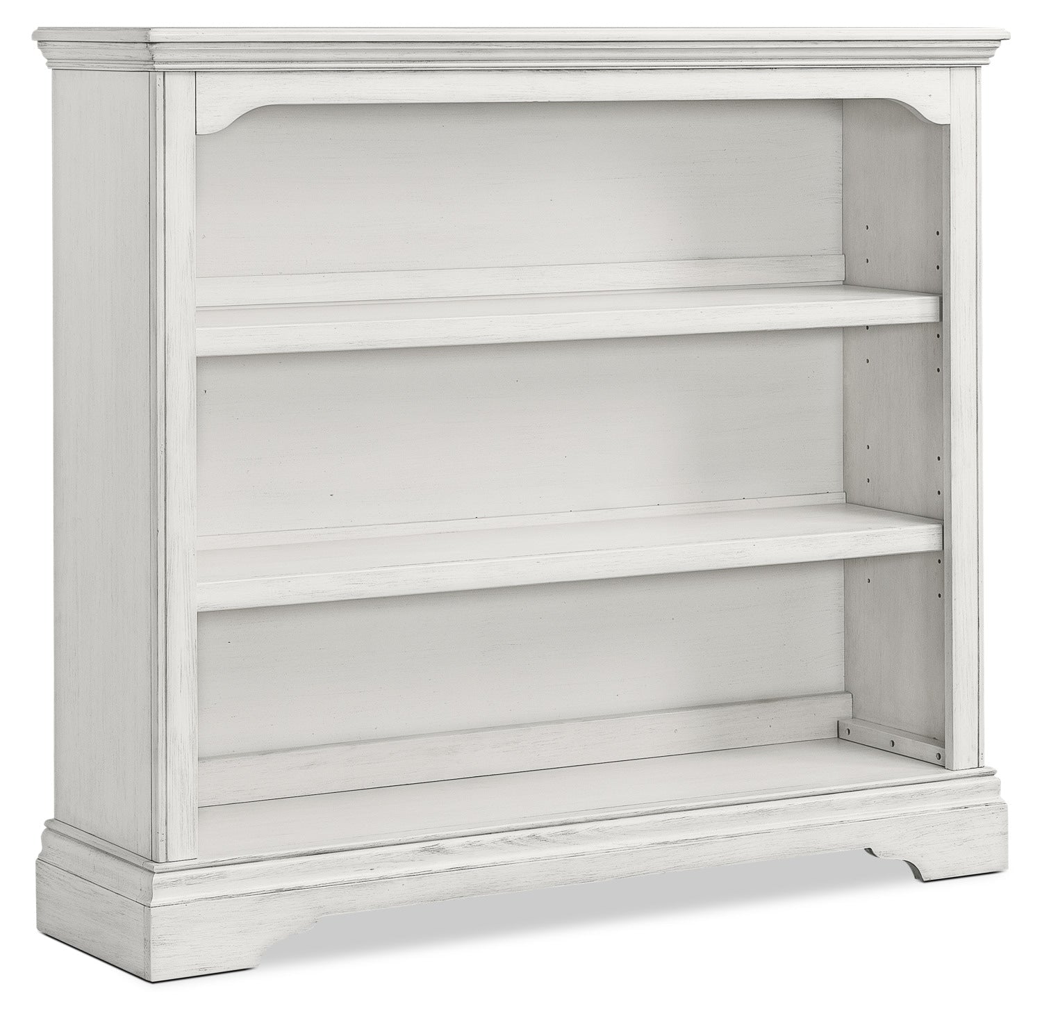 Riley Hutch Bookcase - Brushed White