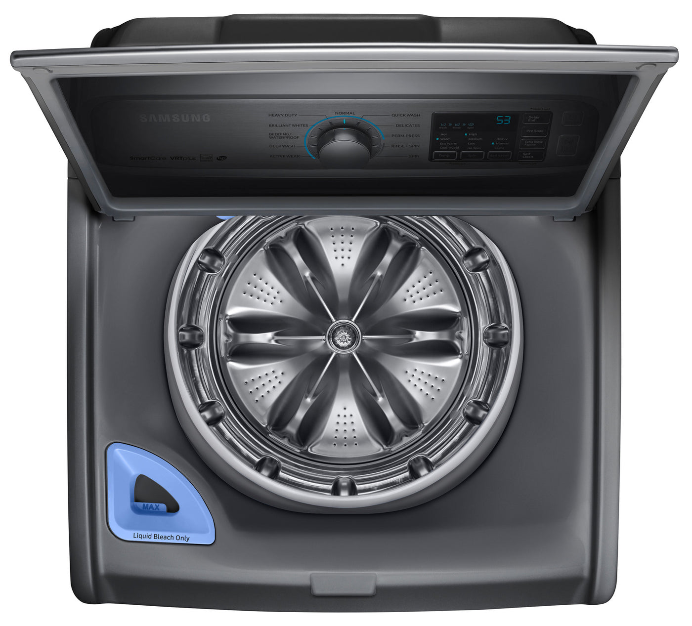 Samsung Platinum Top-Load Washer (5.8 Cu. Ft. IEC) - WA50M7450AP