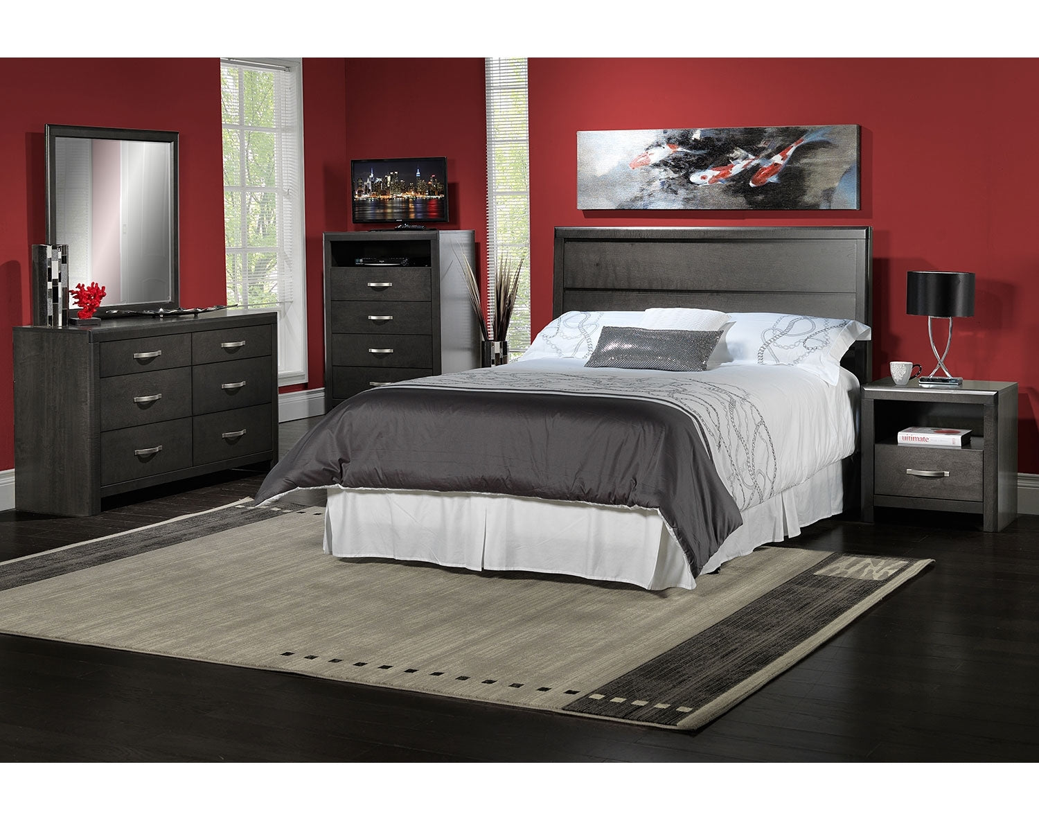 Dessy Mirror - Charcoal