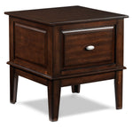 Davidoff Lift-Top Coffee Table and Two End Tables - Walnut