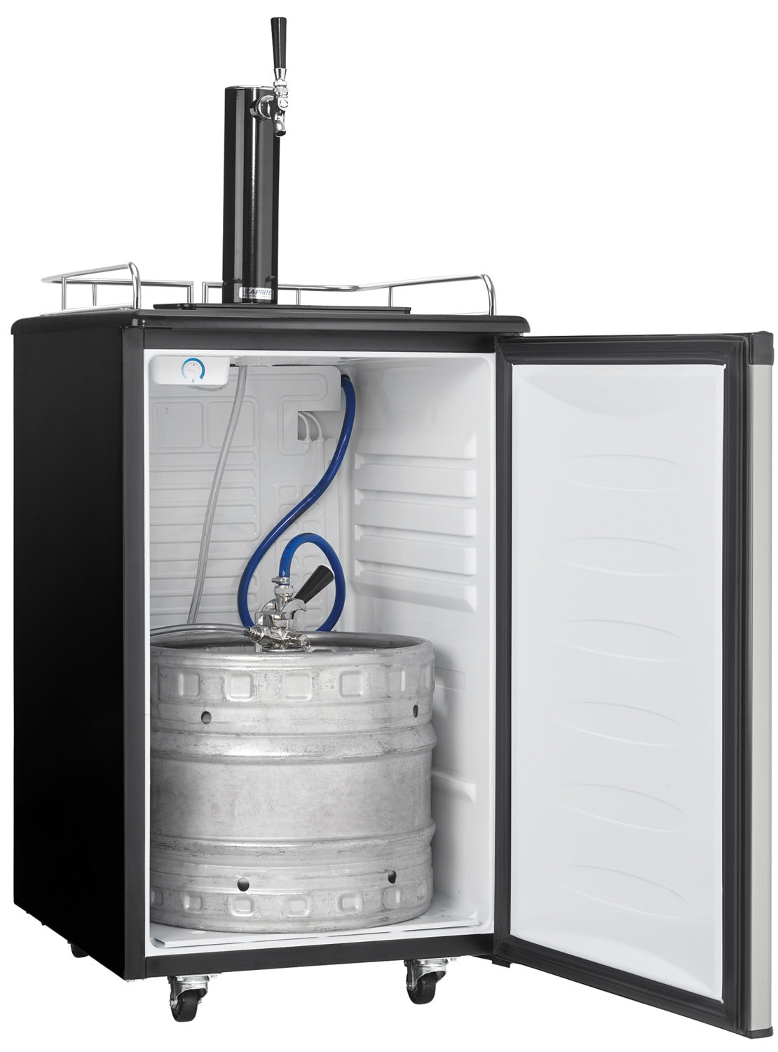 Danby Silver Single Tap Keg Cooler (5.4 Cu. Ft.) - DKC054A1BSLDB